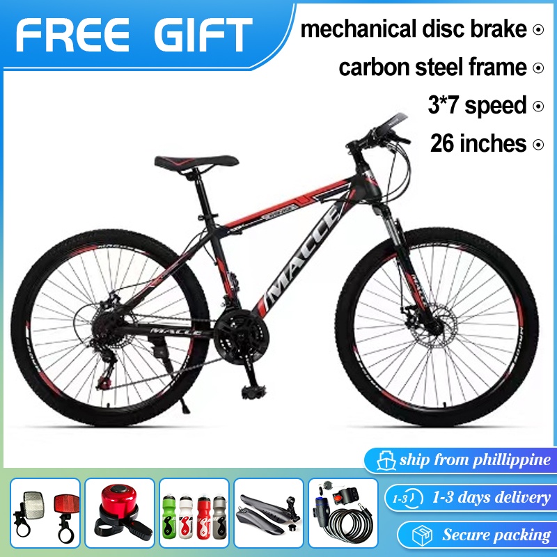 FREE GIFT 26inch MACCE MINTAI High Carbon Steel Mountain Bike