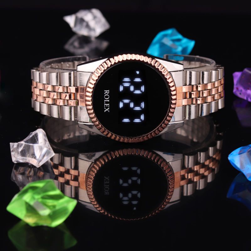 Men s Women s Watches UNISEX ROLEX DIGITAL SPORT LED TOUCHSCREEN BULNAN Active Shopee Philippines