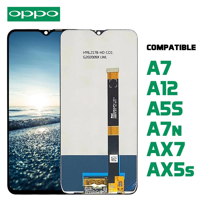 Lcd Oppo A5s A12 A7 Lcd Digital Touch Screen Display For Replacement