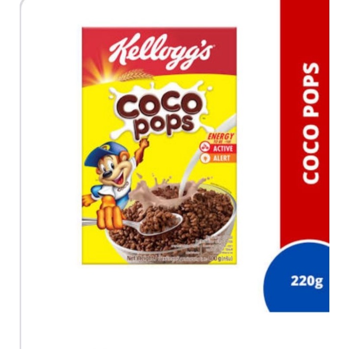 Kellogg's Coco Pops, Puffed Rice Witb Cocoa (220g) | Shopee Philippines