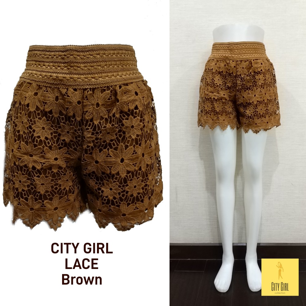 Casual Wear Lace Shorts for women Shopee Philippines
