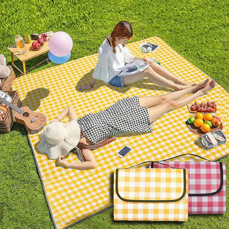 Waterproof Picnic Rug Outdoor Camping Mat Portable Moistureproof Mat
