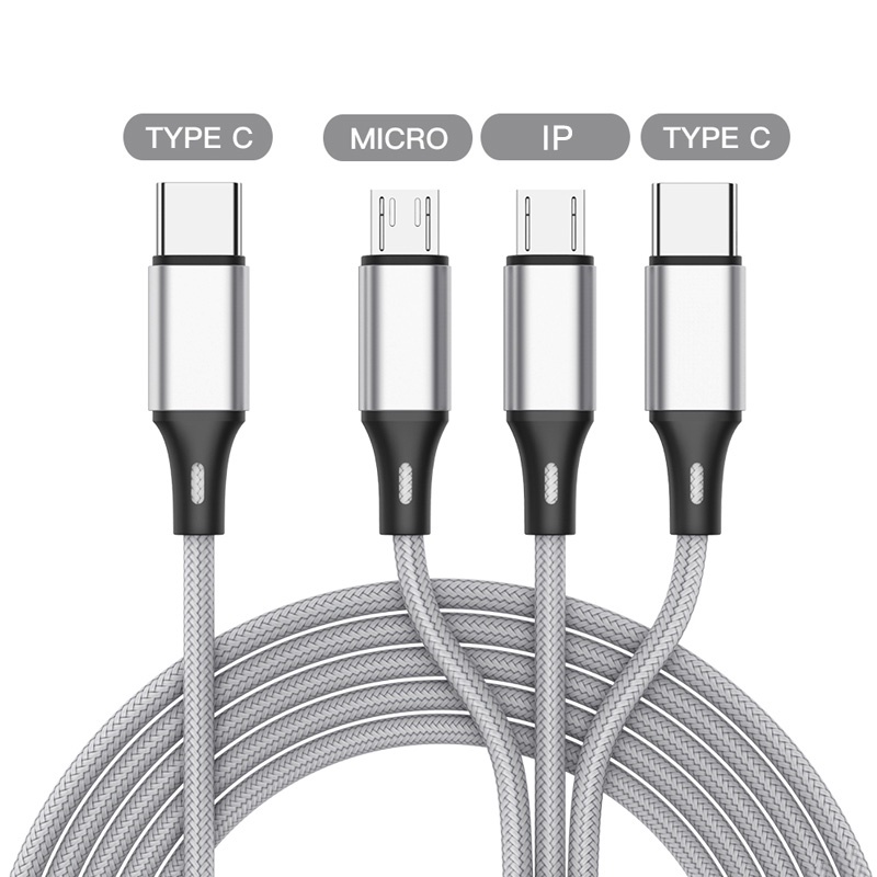 Ankndo In Usb Cable Type C To Micro Phone Charger Pd Charge Nylon