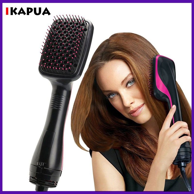 One Step Hair Dryer Styler Volumizing Hot Air Brush 3in1 Straightening