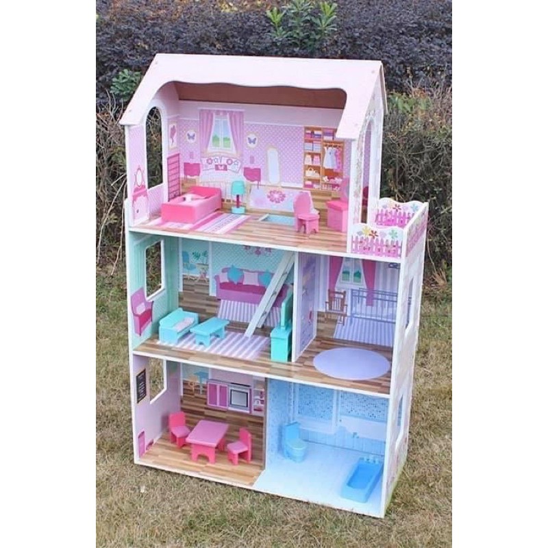 Barbie sized doll house hot sale