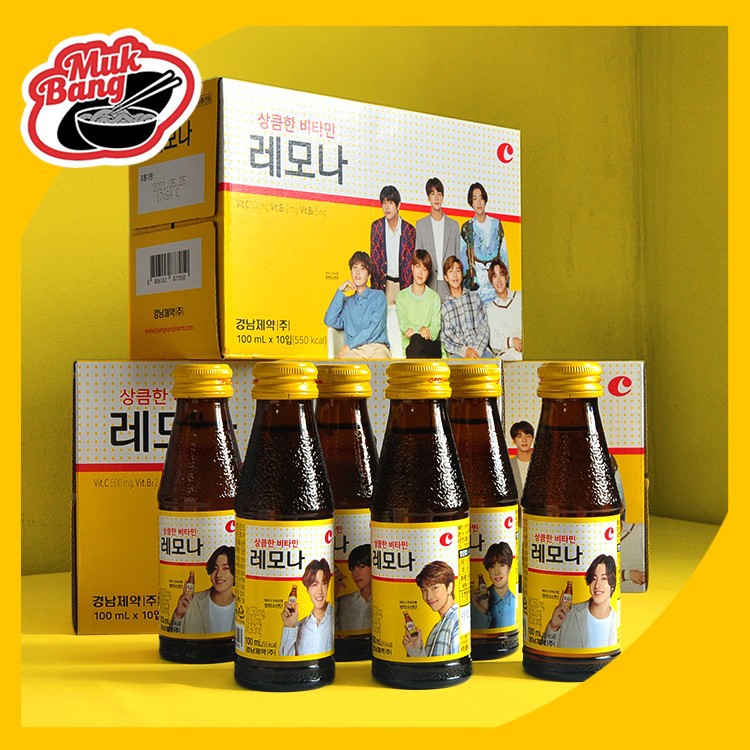Lemona x BTS Vitamin C Bottled Drinks 100ml Shopee Philippines