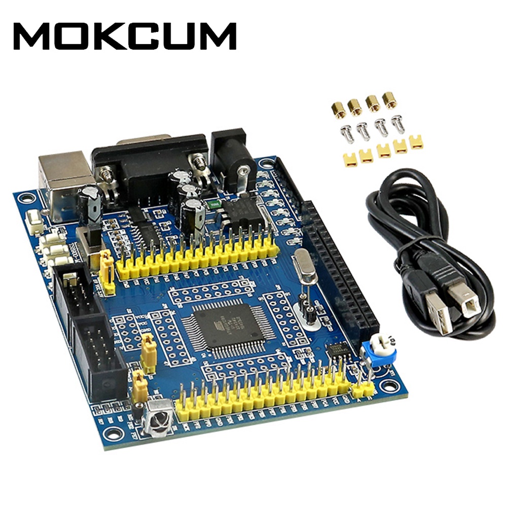 ATmega128 Development Board AVR Learning Experiment Board ISP JTAG USB ...