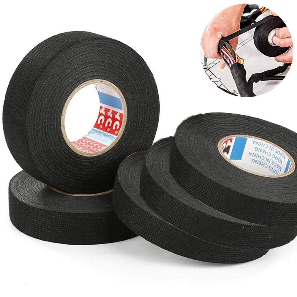 15/25M Electrical Cable Fixed Wrapping Tape Automotive Cloth Fabric ...