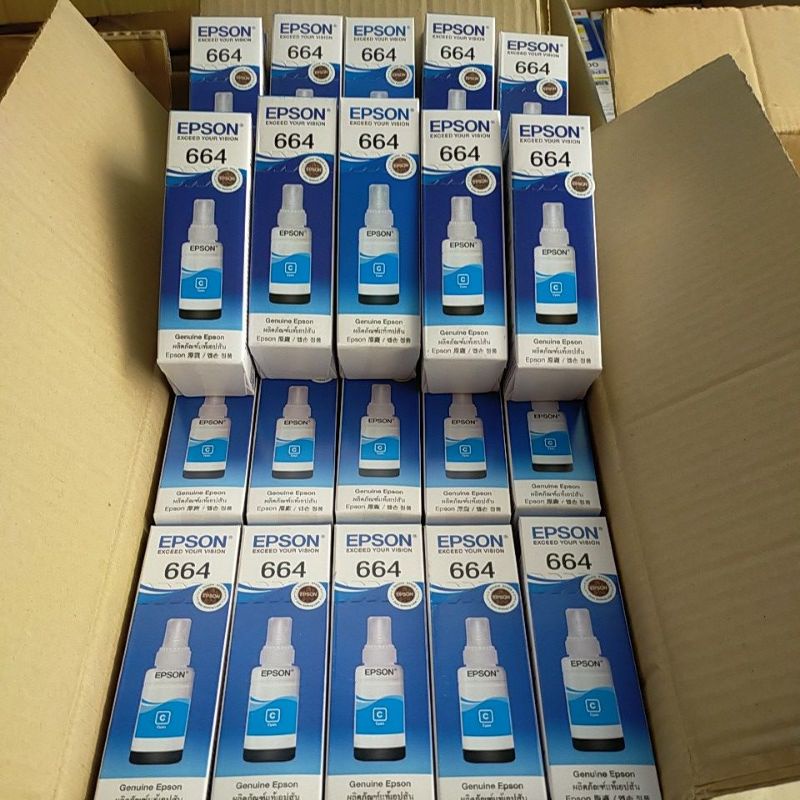664 INK CYAN 60 PCS 1 BOX | Shopee Philippines