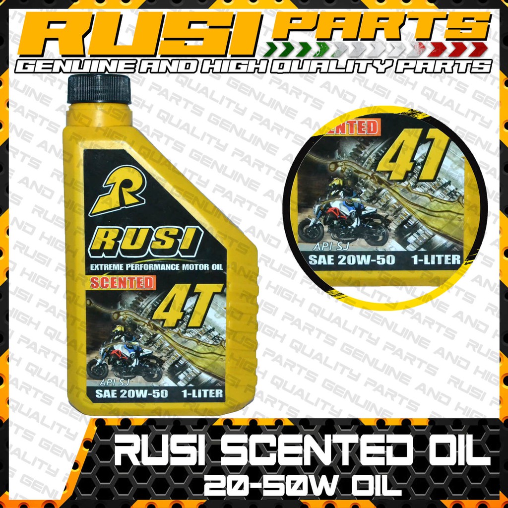 RUSI Scented Engine Oil for Rusi Motorcycle | Shopee Philippines