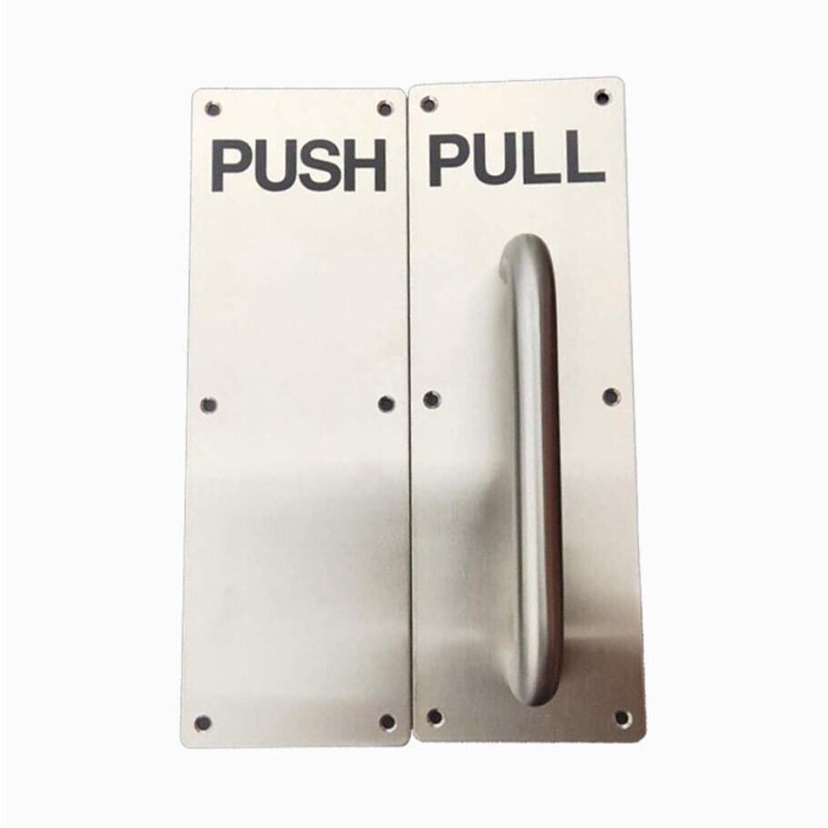 10x30cm Stainess Steel Door Handle,Pull and Push Plate Commercial Door