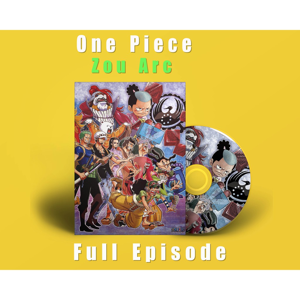 Dvd One Piece Zou Arc Full HD 1080p | Shopee Philippines