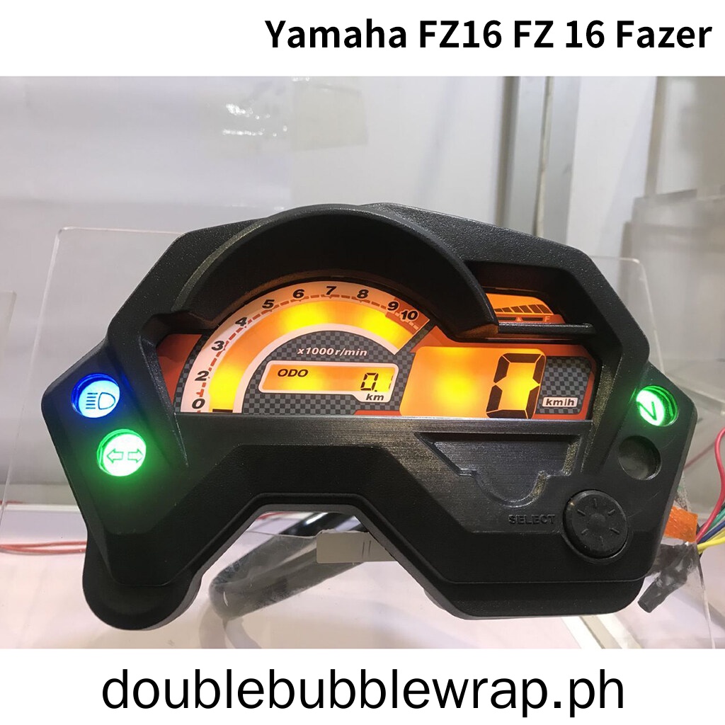 Digital LCD Speedometer Tachometer Gauge Meter For Yamaha FZ16 FZ 16 ...