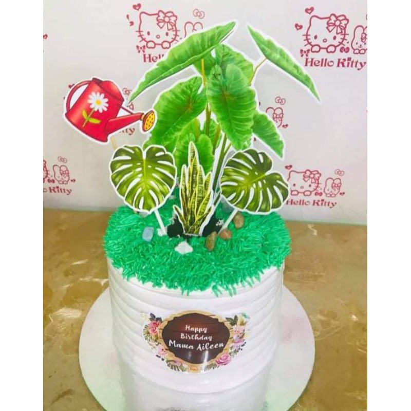 Plantita Theme Cake Topper Shopee Philippines 0978