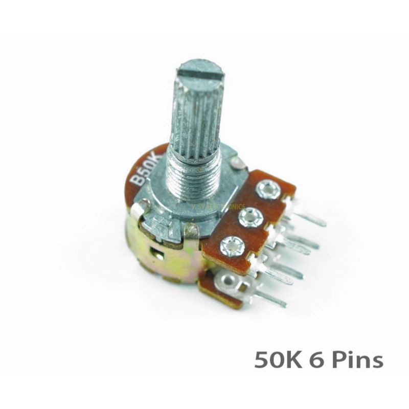 Potentiometer 50k 6pins stereo Shopee Philippines