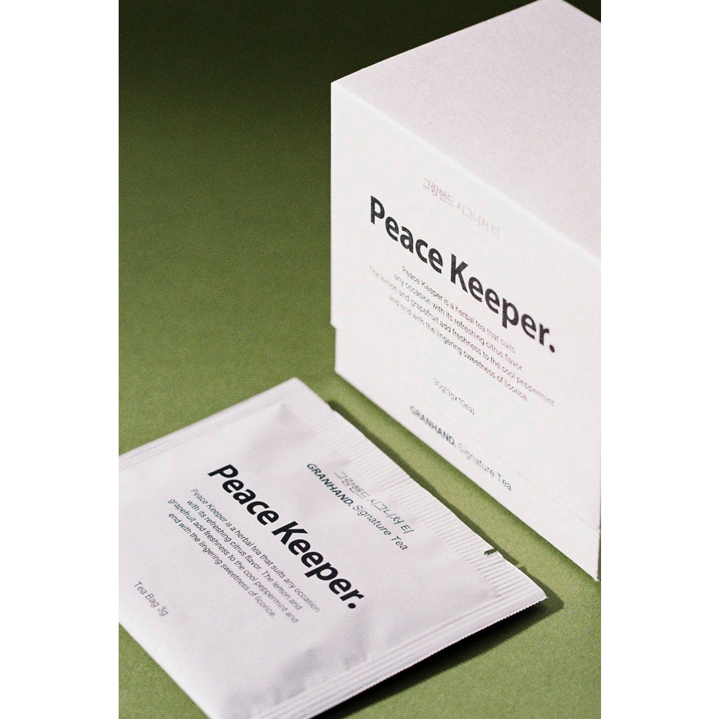 GRANHAND. Peace Keeper. Signature Tea. (3gX10ea) | Shopee Philippines