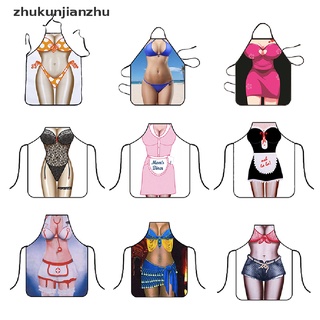 Funny Muscle Man Kitchen Apron Sexy Women Cooking Pinafore - Temu