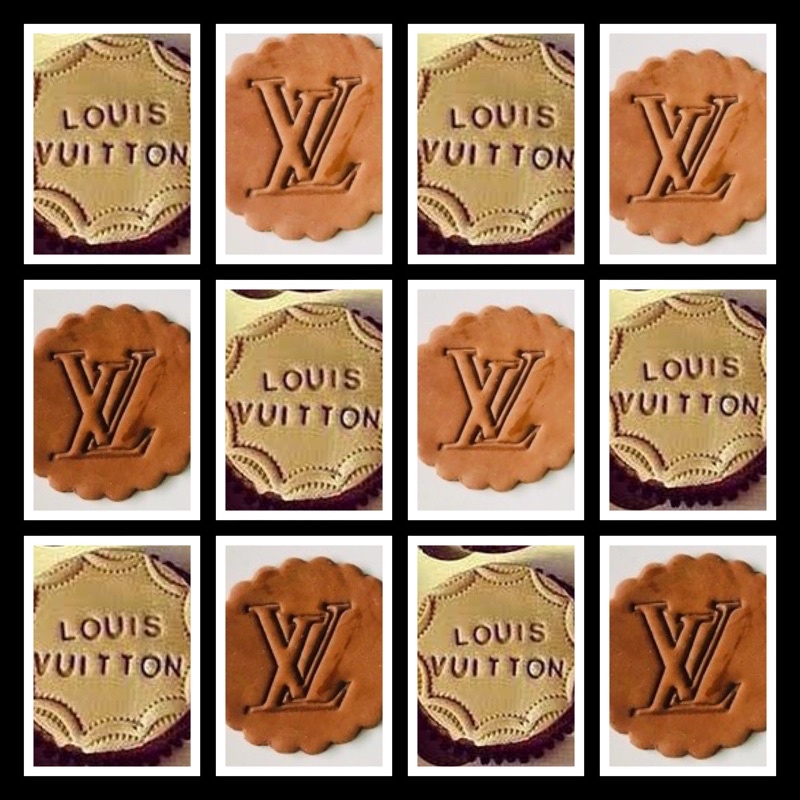 Louis Vuitton Cupcakes Toppers