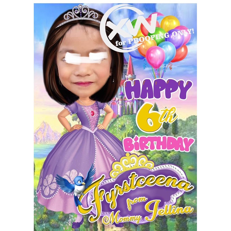 Sofia the first Cake Topper | Shopee Philippines