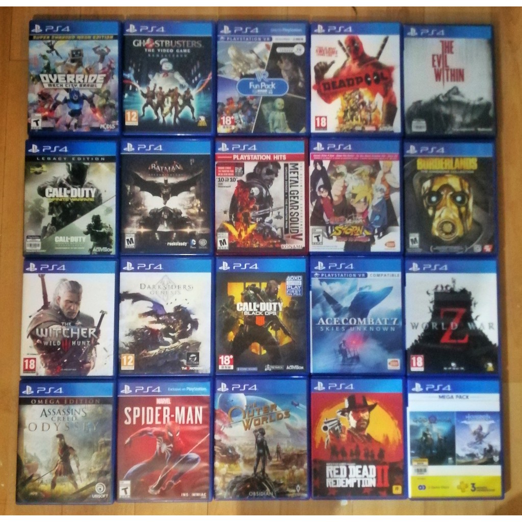 Affordable on sale ps4 games