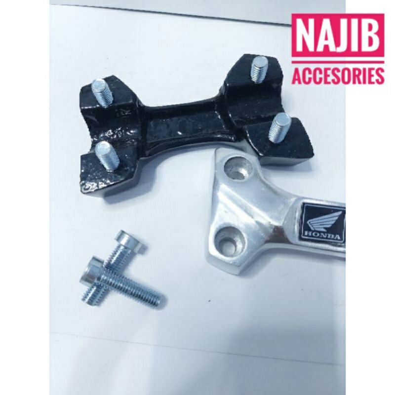 Raiser reser Riser Steering Wheel Clamp Steering Wheel Clamp Honda cb ...