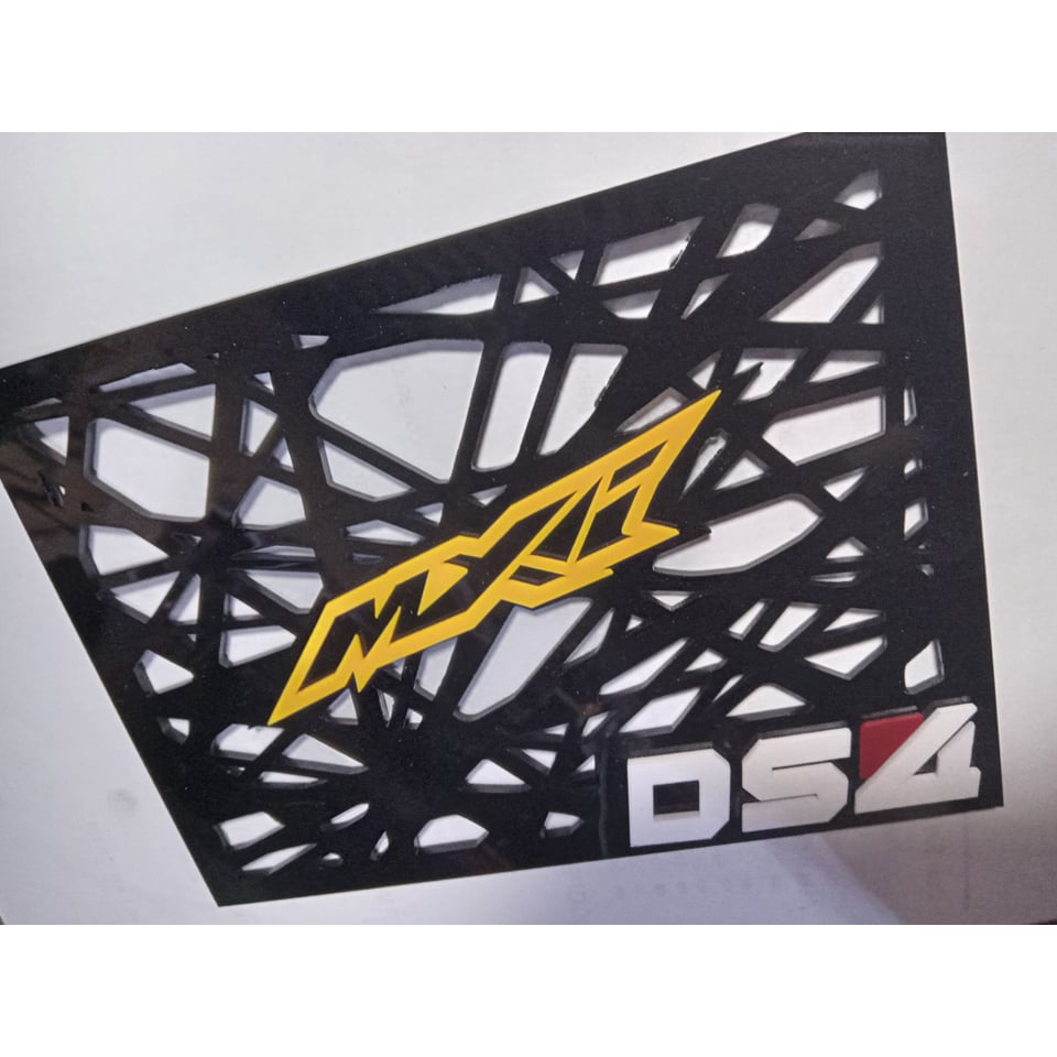 RJ22 Abstract acrylic radiator cover for NMAX/AEROX/V1/V2 , MX/MXI/H ...