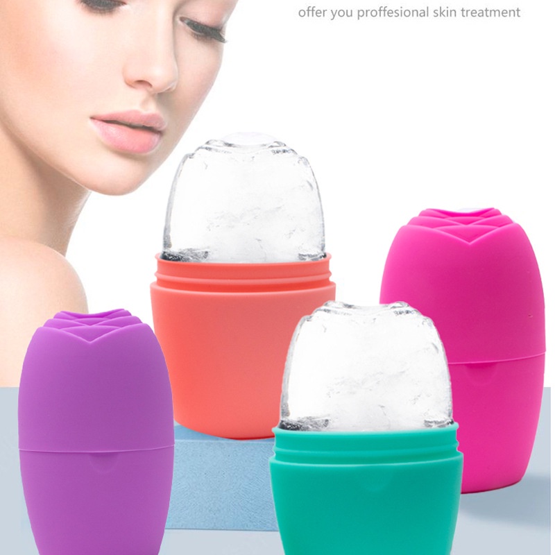 Cosmall Ice Face Roller Skin Care Silicone Ice Cube Ice Ball Face