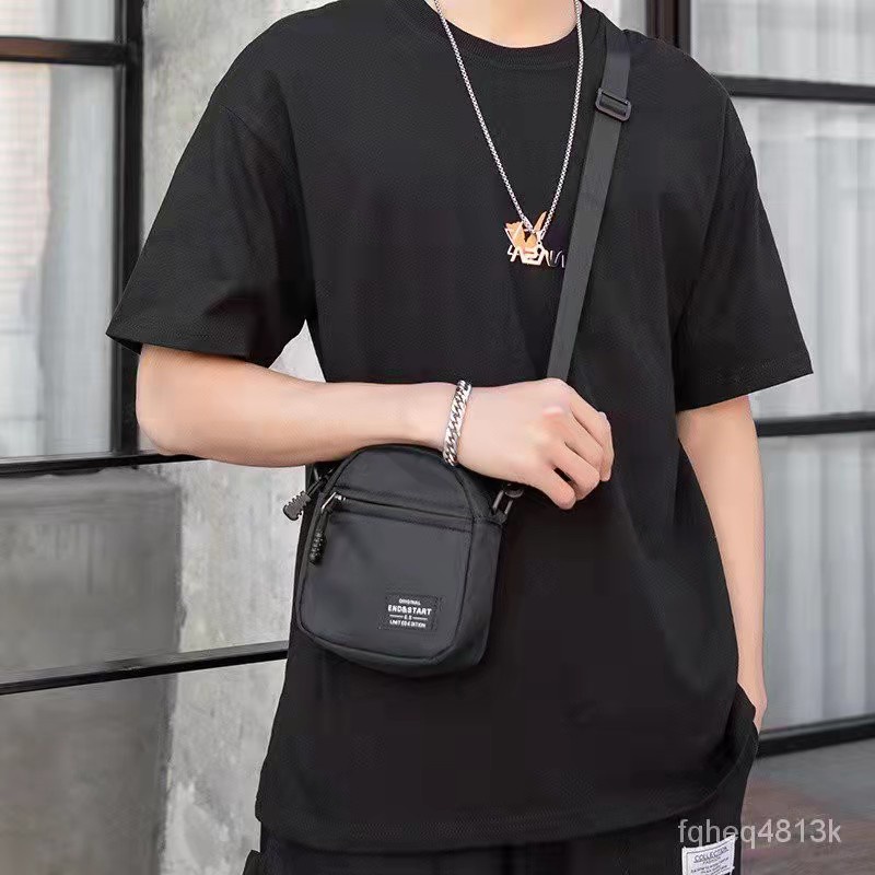 Mini sling bag for men hot sale