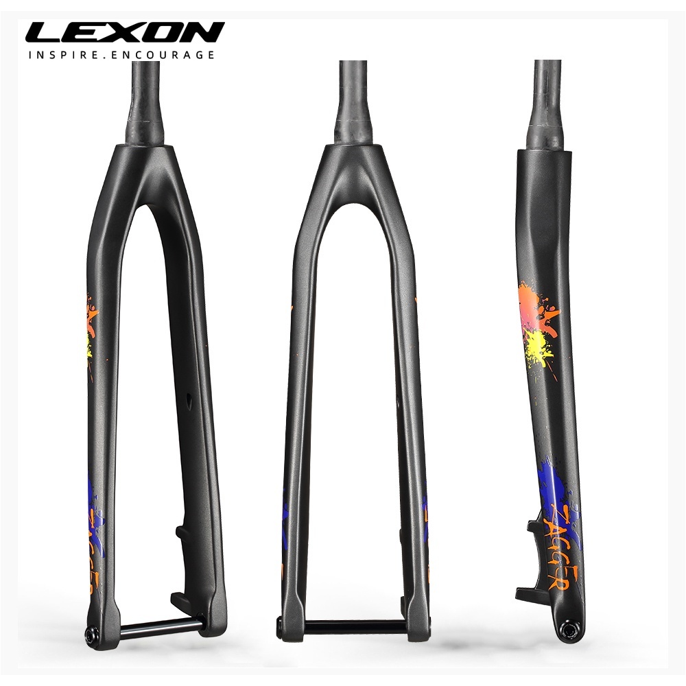 LEXON 29Er Full Carbon Tapered MTB Bicycle Fork Top 1 1 2 Down 1 1 8 Mountain Bike Rigid Axle Thru Boost 15X110Mm 750G Light Shopee Philippines