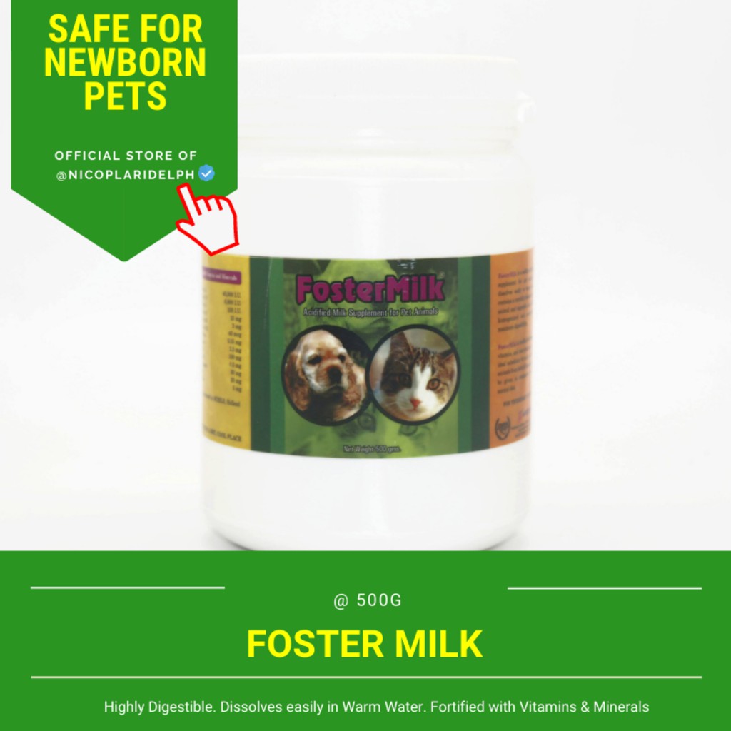 Foster milk for outlet puppies