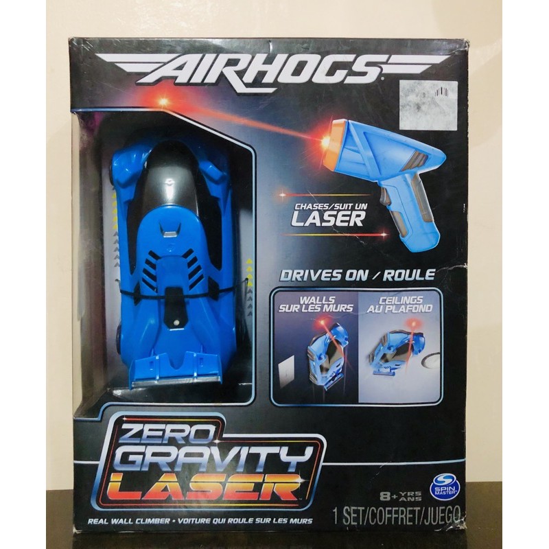 Air Hogs Zero Gravity Laser, LaserGuided Real Wall Climbing Race Car