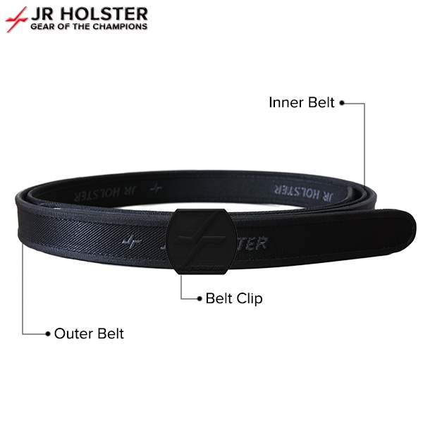 JR Holster Regular Belt Set Black | Shopee Philippines