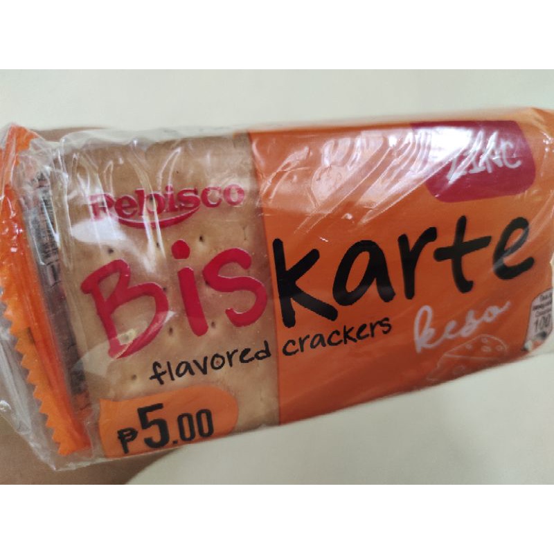 Biskarte Flavored Crackers Keso Rebisco Shopee Philippines 3906