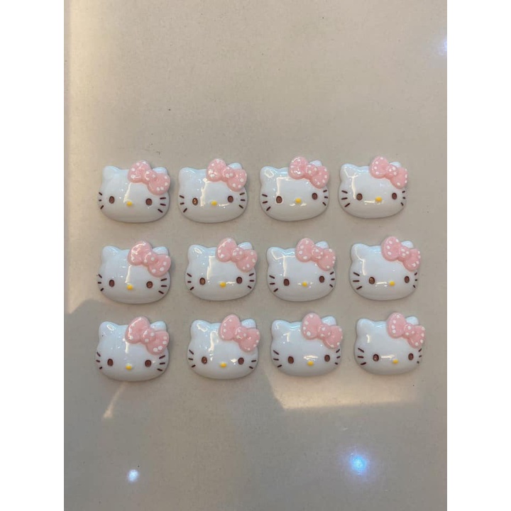 DIY SMALL HELLO KITTY DESIGN SMALL FACE 12 PCS | Shopee Philippines