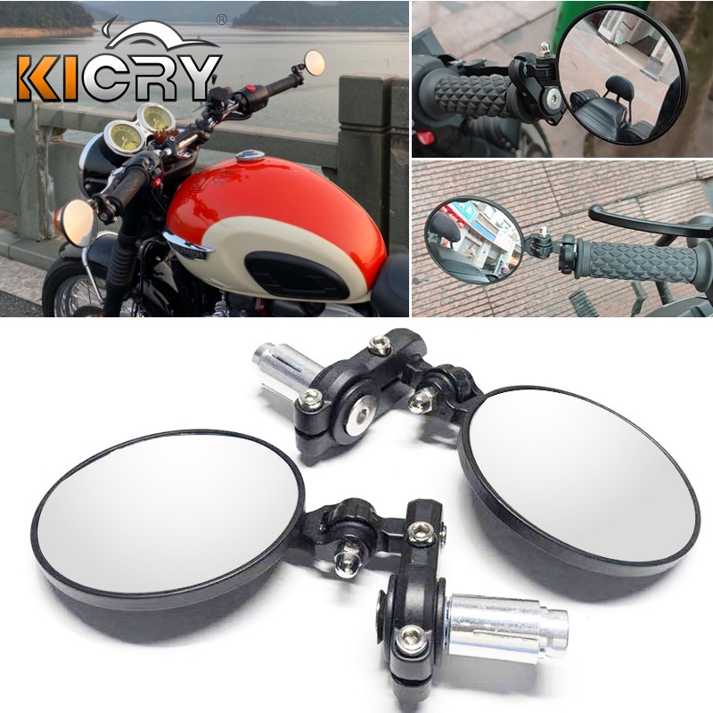 Motorcycle Rear View Mirrors Round 7/8