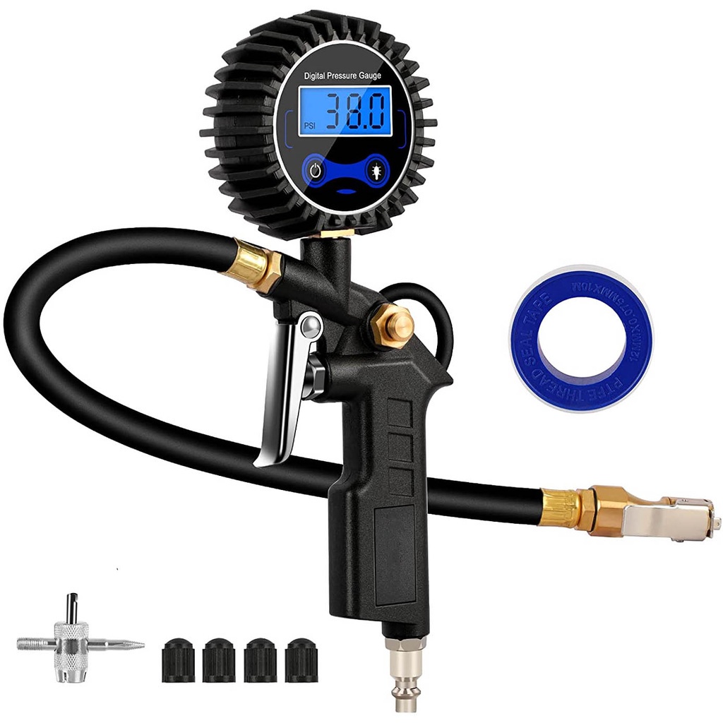 Digital tyre air on sale pressure gauge