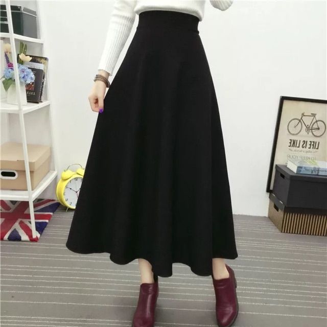 Long skater store skirt