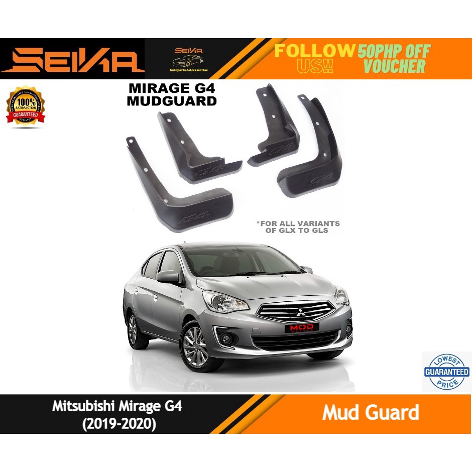 Mitsubishi mirage mud deals flaps