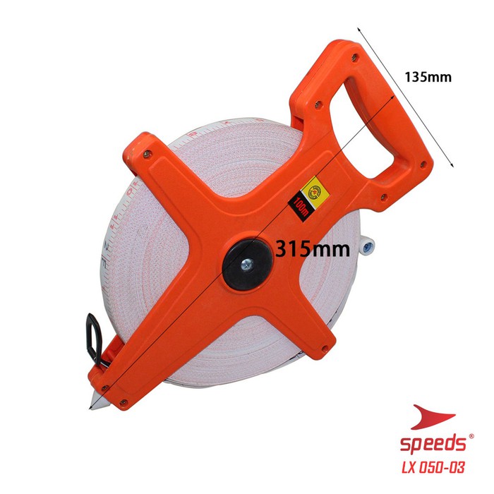 100 mtr ROLL METER Measure Tape Plug-in Meter ROLL Meter Ground Meter ...