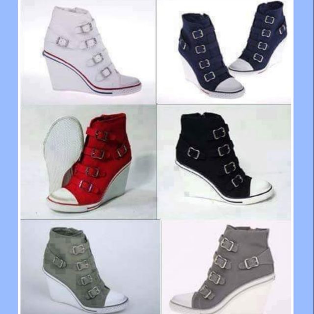 Wedge Converse Sneaker Inspired Shoes Footwear Sandals Shoes