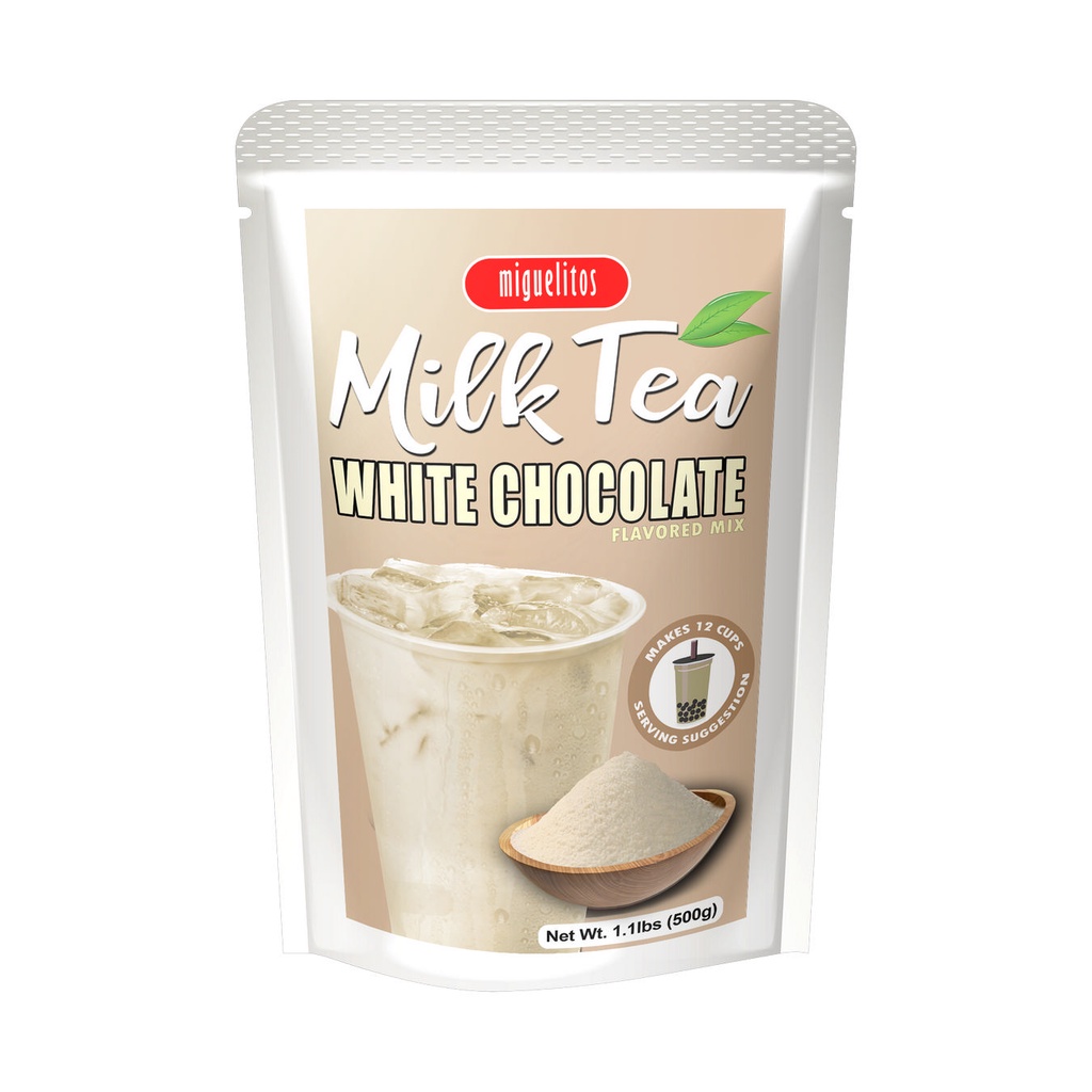 White Chocolate Milk Tea Powder Instant Powdered Milk Tea Drink