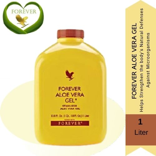 Forever ALOE VERA GEL Stabilized Aloe Vera Gel Food Supplement (1 Liter ...