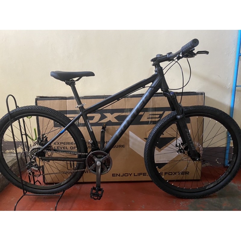 Foxter cheap bike black