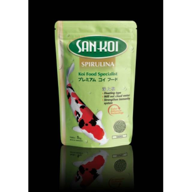 Sankoi San koi Spirulina Koi fish food 1kg | Shopee Philippines