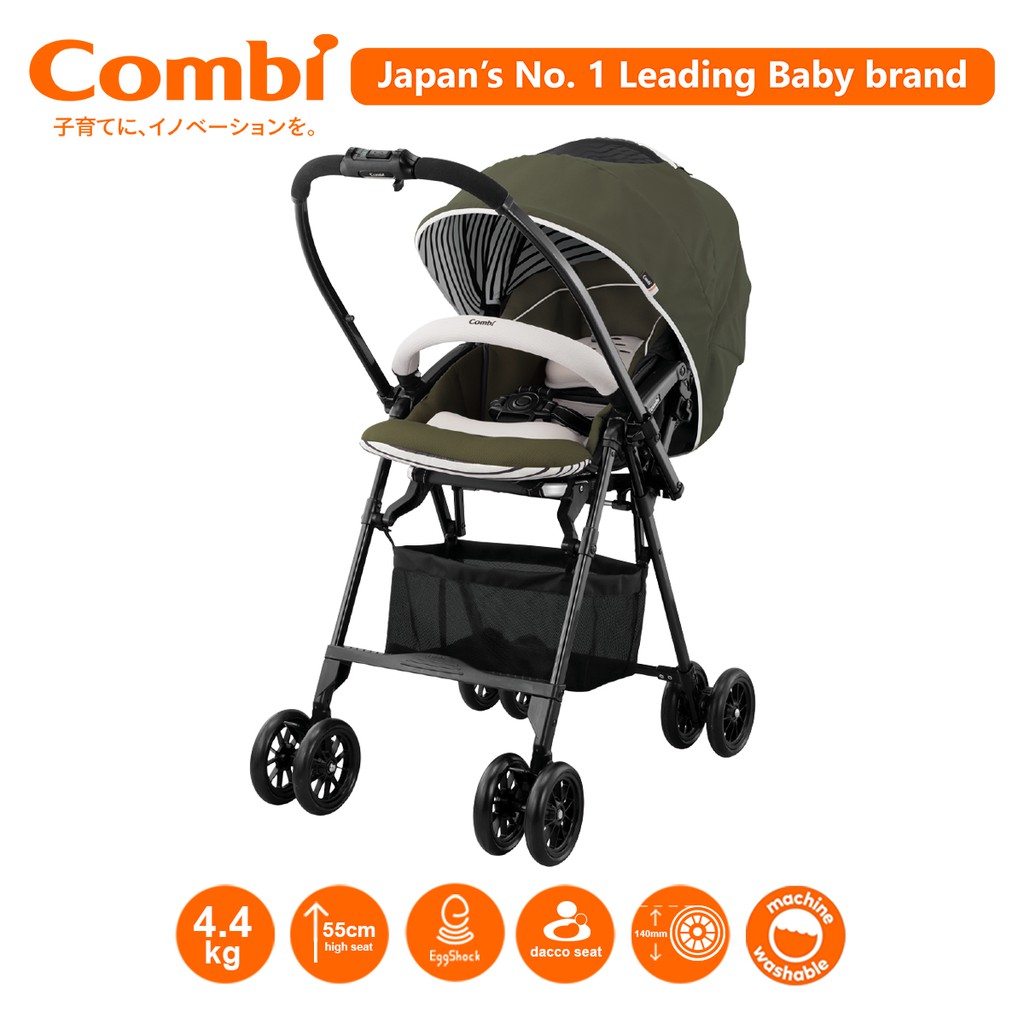 Combi Mechacal Handy 2 Cas Stroller Olive Shopee Philippines