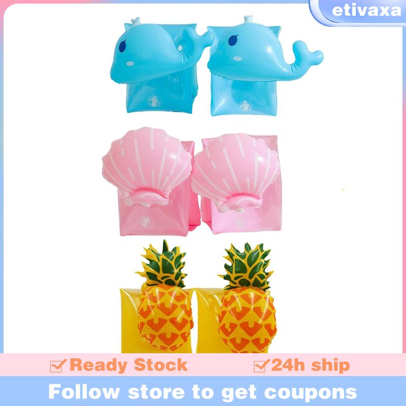 [Etivaxa] Arm Float Rings Inflatable Sleeves, Arm Inflatable Swim Arm ...