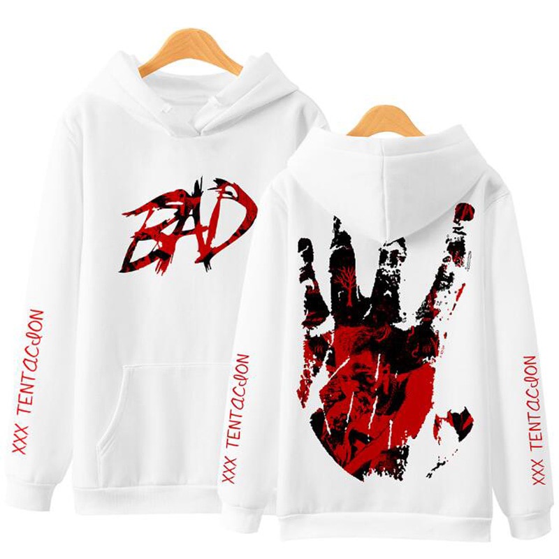 Newest Xxxtentacion Hoodie Rip Xxx Tentacion Hip Hop Rapper Sweatshirts ...