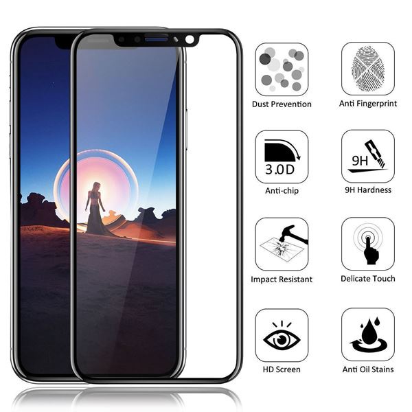 LAYAR Anti-Scratch Tempered Glass Full Screen Coverage Full Glue Oppo ...