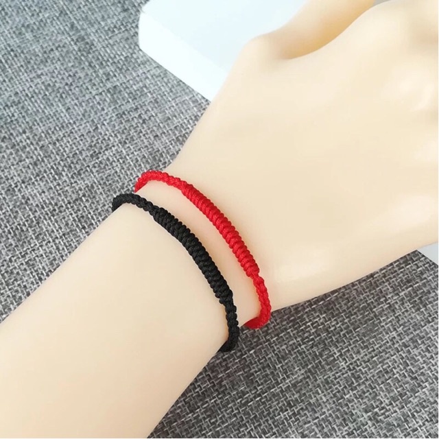 Lucky style double strand style string jewelry bracelet | Shopee ...