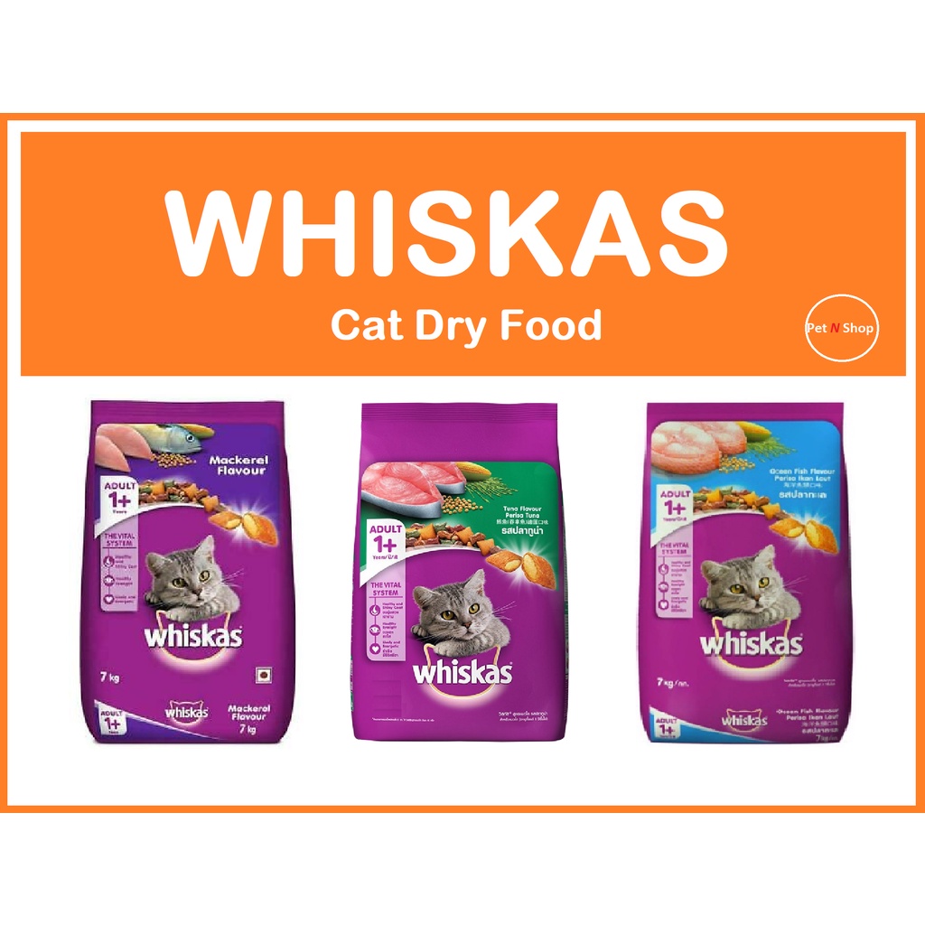 Whiskas cat 2024 food 7kg